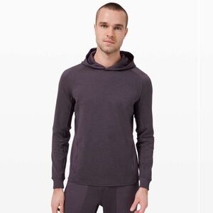 NWOT textured tech hoodie Heathered grape thistle: lululemon sz s